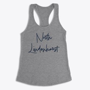 North Lindenhurst New York Freestyle Women's Racerback Tank