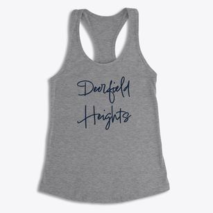 Deerfield Heights New York Freestyle Women's Racerback Tank