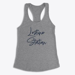 Lostine Station Oregon Freestyle Women's Racerback Tank