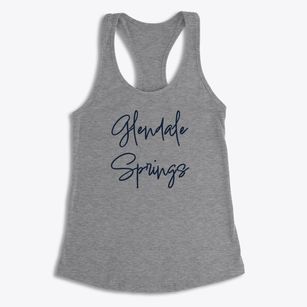 Glendale Springs North Carolina Freestyle Women's Racerback Tank