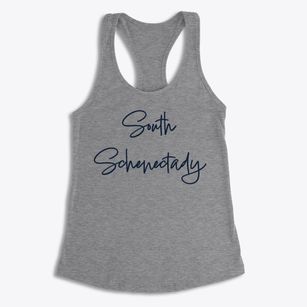South Schenectady New York Freestyle Women's Racerback Tank