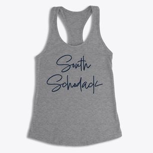 South Schodack New York Freestyle Women's Racerback Tank