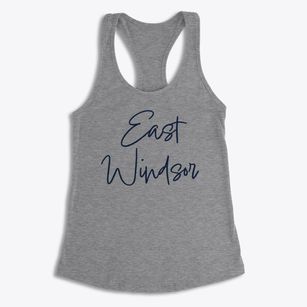 East Windsor New York Freestyle Women's Racerback Tank