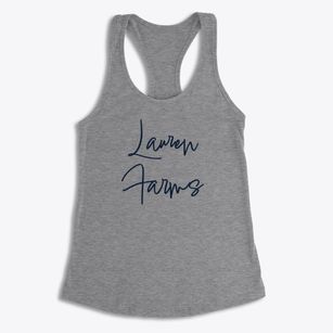 Lauren Farms Delaware Freestyle Women's Racerback Tank