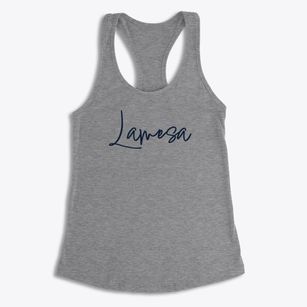 Lamesa Texas Freestyle Women's Racerback Tank