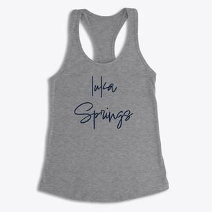 Iuka Springs Missouri Freestyle Women's Racerback Tank