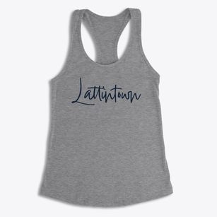 Lattintown New York Freestyle Women's Racerback Tank
