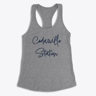 Cedarville Station New York Freestyle Women's Racerback Tank