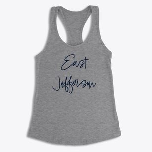 East Jefferson New York Freestyle Women's Racerback Tank