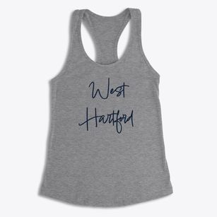 West Hartford Connecticut Freestyle Women's Racerback Tank
