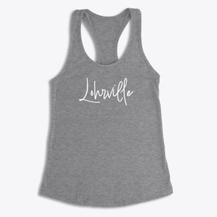 Lohrville Wisconsin Freestyle Women's Racerback Tank
