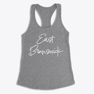 East Brunswick New Jersey Freestyle Women's Racerback Tank