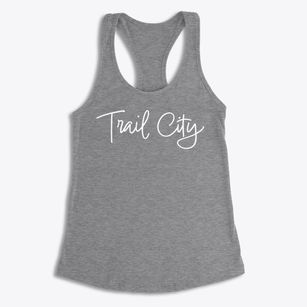 Trail City South Dakota Freestyle Women's Racerback Tank