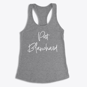 Port Blanchard Pennsylvania Freestyle Women's Racerback Tank