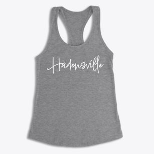 Hadensville Virginia Freestyle Women's Racerback Tank