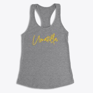 Umatilla Oregon Freestyle Women's Racerback Tank
