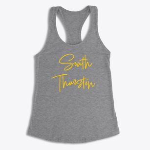 South Thurston New York Freestyle Women's Racerback Tank