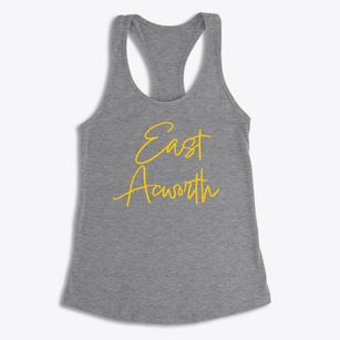 East Acworth New Hampshire Freestyle Women's Racerback Tank