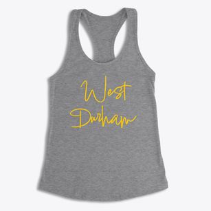 West Durham New York Freestyle Women's Racerback Tank