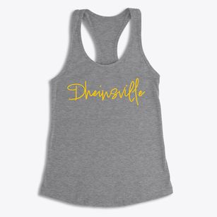Dheinsville Wisconsin Freestyle Women's Racerback Tank