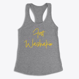 Fort Washakie Wyoming Freestyle Women's Racerback Tank