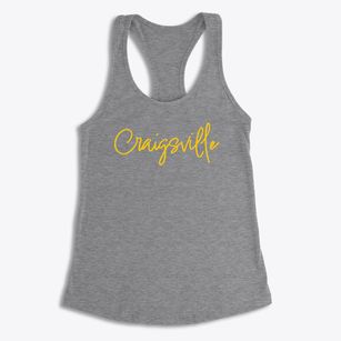 Craigsville West Virginia Freestyle Women's Racerback Tank