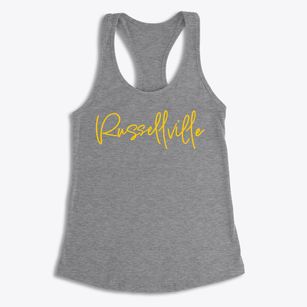 Russellville Arkansas Freestyle Women's Racerback Tank
