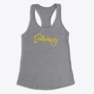 Bethany Illinois Freestyle Women's Racerback Tank