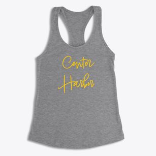 Center Harbor New Hampshire Freestyle Women's Racerback Tank