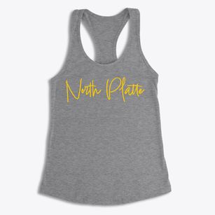 North Platte Nebraska Freestyle Women's Racerback Tank
