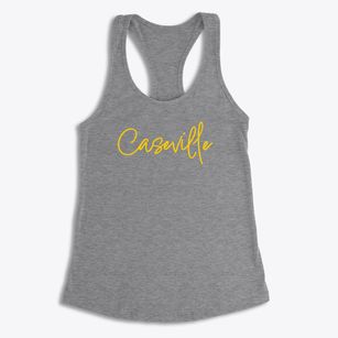 Caseville Michigan Freestyle Women's Racerback Tank