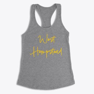 West Hempstead New York Freestyle Women's Racerback Tank