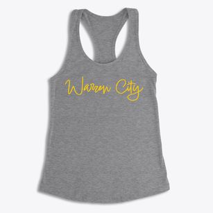 Warren City Texas Freestyle Women's Racerback Tank