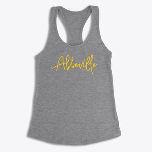Abbeville Louisiana Freestyle Women's Racerback Tank
