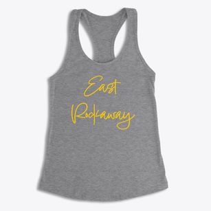 East Rockaway New York Freestyle Women's Racerback Tank