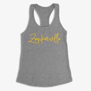 Zunkerville Texas Freestyle Women's Racerback Tank