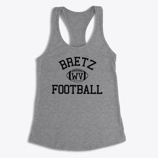 Bretz West Virginia Football Women's Racerback Tank