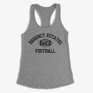 Regency Estates Maryland Football Women's Racerback Tank