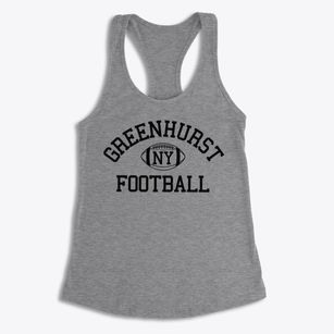 Greenhurst New York Football Women's Racerback Tank