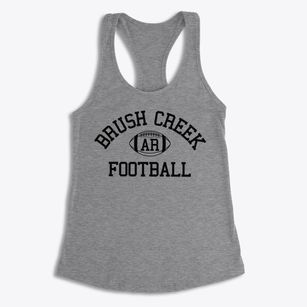 Brush Creek Arkansas Football Women's Racerback Tank
