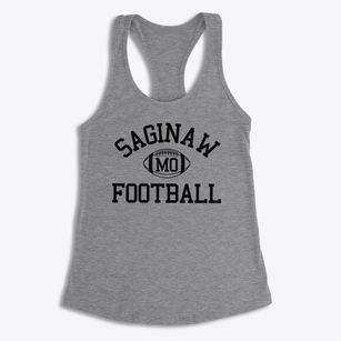 Saginaw Missouri Football Women's Racerback Tank