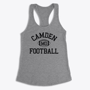 Camden Missouri Football Women's Racerback Tank