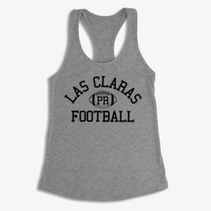 Las Claras Puerto Rico Football Women's Racerback Tank