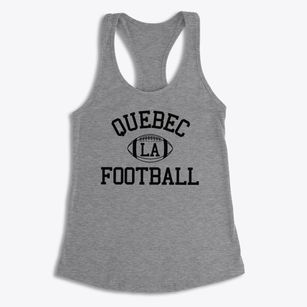 Quebec Louisiana Football Women's Racerback Tank