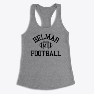Belmar Maryland Football Women's Racerback Tank