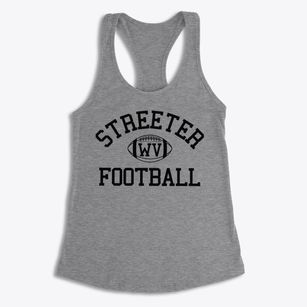 Streeter West Virginia Football Women's Racerback Tank