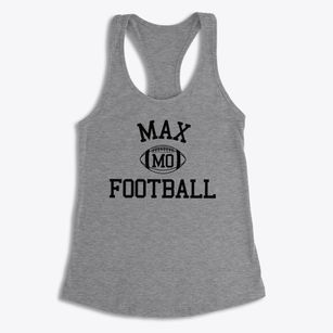 Max Missouri Football Women's Racerback Tank