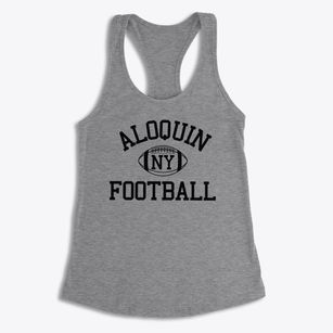 Aloquin New York Football Women's Racerback Tank