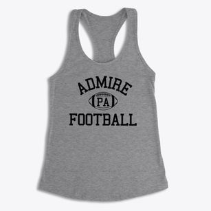 Admire Pennsylvania Football Women's Racerback Tank