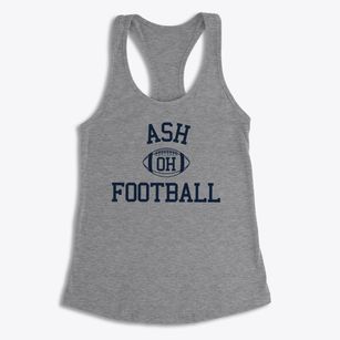 Ash Ohio Football Women's Racerback Tank